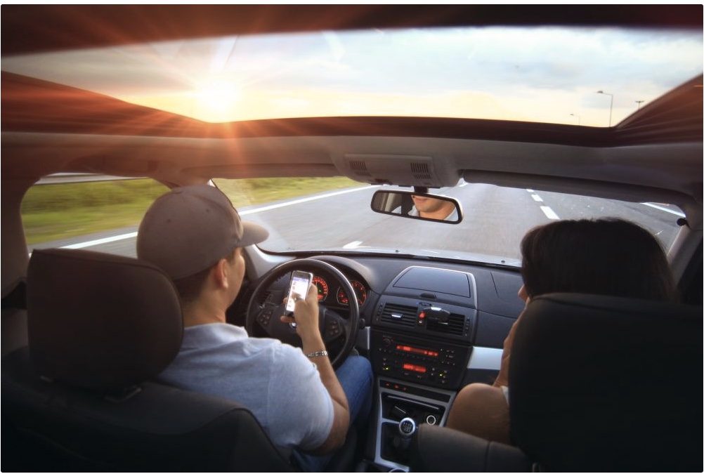 Caught Distracted Driving